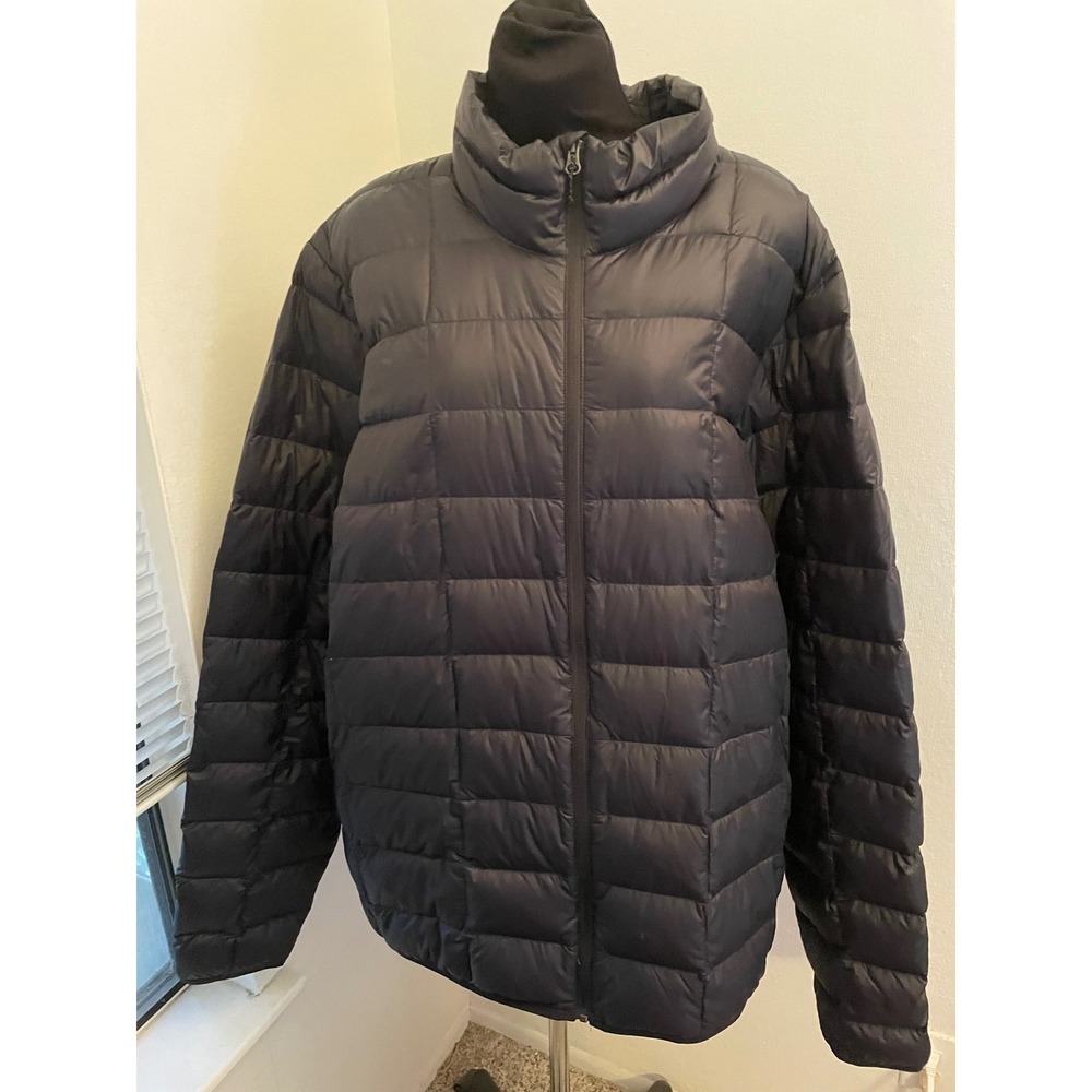 REI‎ Co-op 650 Down Jacket 2.0 Black Puffer Full Zip Woman's XXLarge Tall